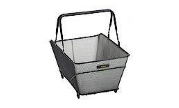 Dolga košara Racktime za zadaj, Snap it sistem 2.0, črna